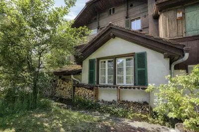 Ein Garten an der Unterkunft CityChalet historic