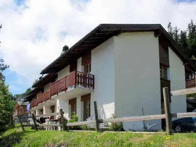 Das Gebäude in dem sich das Chalet befindet