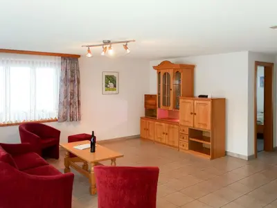 Ein Sitzbereich in der Unterkunft Apartment Haus Arizona by Interhome