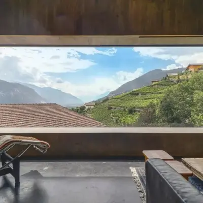 Renovated historic barn in mountain village