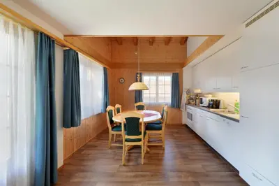 Küche/Küchenzeile in der Unterkunft Serviced Apartments – Kirchbühl@home