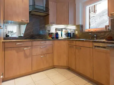 Küche/Küchenzeile in der Unterkunft Chalet Piccolo by Interhome
