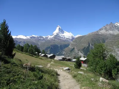 Naturlandschaft in der Nähe der Ferienwohnung