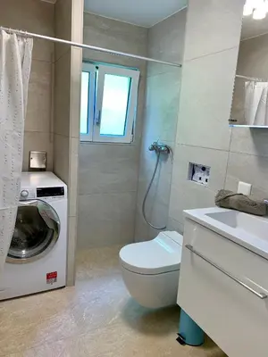 Ein Badezimmer in der Unterkunft Luxury, new - amazing views Grindelwald Eiger Jungfrau Mönch