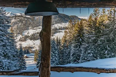 Rinderberg Lodge im Winter