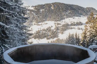 Rinderberg Lodge im Winter