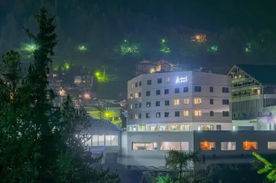 Das Gebäude in dem sich das Hostel befindet