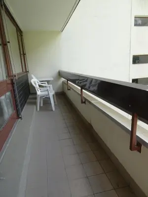 Ein Balkon oder eine Terrasse in der Unterkunft Fortuna 216 und 116