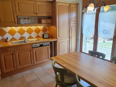Küche/Küchenzeile in der Unterkunft Appartement de Charme, Résidence Seven
