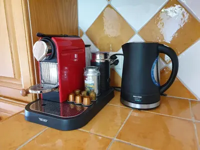 Kaffee-/Teezubehör in der Unterkunft Appartement de Charme, Résidence Seven