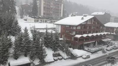 Studio Crans Center im Winter