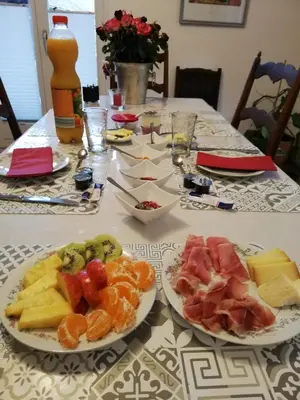 Essen im Bed & Breakfast oder in der Nähe