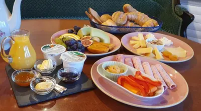 Essen im Hotel oder in der Nähe