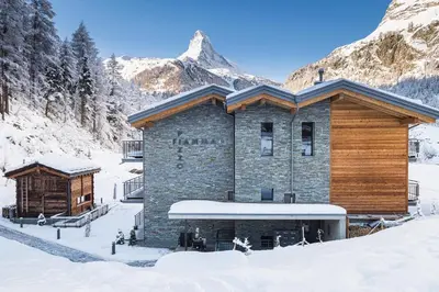 Apartment in Chalet Pizzo Fiamma im Winter