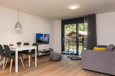 TV/Unterhaltungsangebot in der Unterkunft Apartment in Chalet Pizzo Fiamma