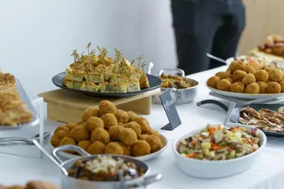 Essen im Hotel oder in der Nähe