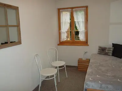 Ein Sitzbereich in der Unterkunft Apartment Hubertus A by Interhome