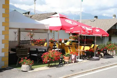 Das Gebäude in dem sich das Bed & Breakfast befindet