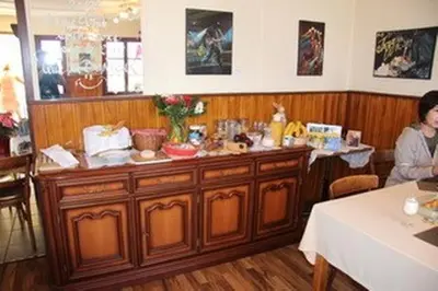 Getränke in der Unterkunft B&B Café de la Poste