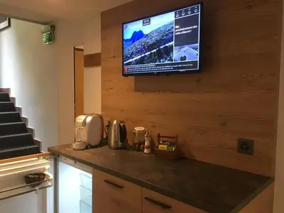 Kaffee-/Teezubehör in der Unterkunft Pension de la Poste