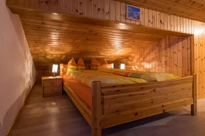 Ein Bett oder Betten in einem Zimmer der Unterkunft Apartments Orphelja