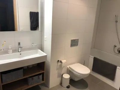 Ein Badezimmer in der Unterkunft Ski Heaven 7