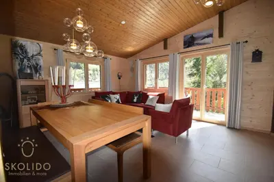 Grundriss der Unterkunft Ferienwohnung Chalet Tamalone, Mörel