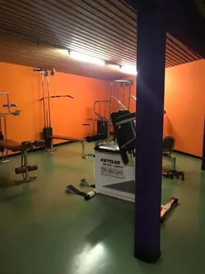 Das Fitnesscenter und/oder die Fitnesseinrichtungen in der Unterkunft Anzère skis - promenade