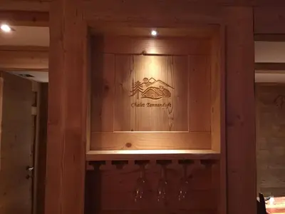 Grundriss der Unterkunft Chalet Tannenduft