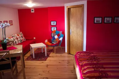 Ein Bett oder Betten in einem Zimmer der Unterkunft B&B Les Biolleys