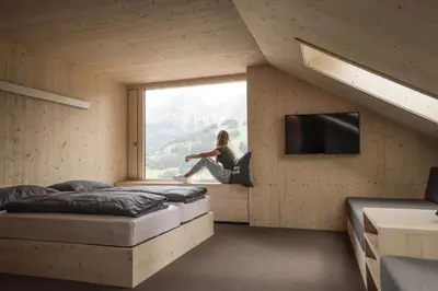 TV/Unterhaltungsangebot in der Unterkunft Revier Mountain Lodge Adelboden
