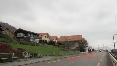 Die Umgebung um die Ferienwohnung