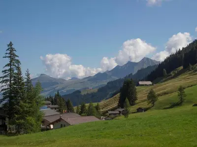 Naturlandschaft in der Nähe des Ferienhauses