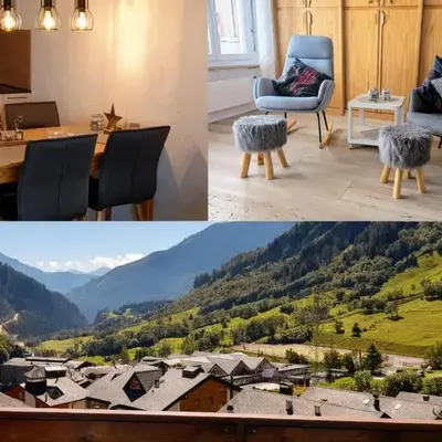 Modernes Wohlfühlstudio im Haus Eldorado mit Traumaussicht