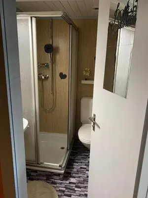 Ein Badezimmer in der Unterkunft Hotel Rössli