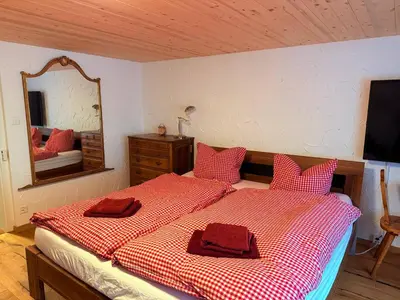 Ein Bett oder Betten in einem Zimmer der Unterkunft Vintage Apartment by Apartments Capricorn