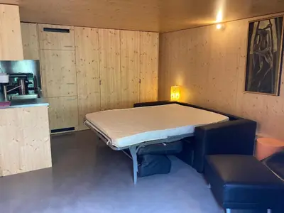 Ein Bett oder Betten in einem Zimmer der Unterkunft Cocon