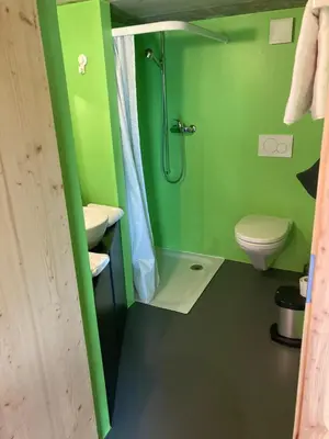 Ein Badezimmer in der Unterkunft Cocon