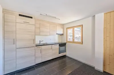 Küche/Küchenzeile in der Unterkunft Chalet Krokus