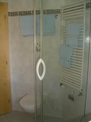Ein Badezimmer in der Unterkunft Haus Le Mirage