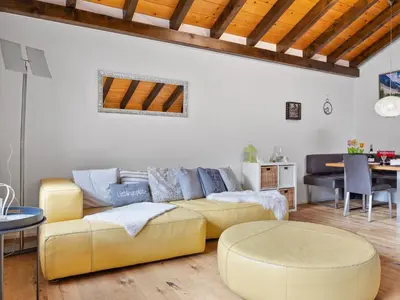 Ein Sitzbereich in der Unterkunft Apartment Castello-1 by Interhome