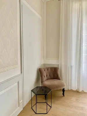 Ein Sitzbereich in der Unterkunft Charming Apartment-Walk to Old Town, Thun