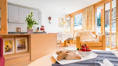 Küche/Küchenzeile in der Unterkunft Chalet Luna