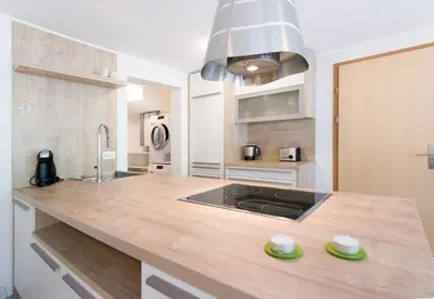 Küche/Küchenzeile in der Unterkunft Chalet Belmont