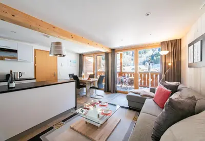 Küche/Küchenzeile in der Unterkunft Chalet Belmont