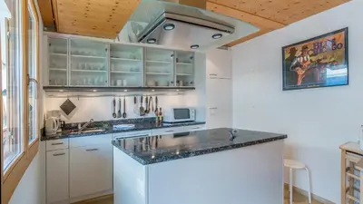 Küche/Küchenzeile in der Unterkunft Chalet Millennium