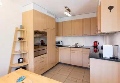 Küche/Küchenzeile in der Unterkunft Chalet Panorama