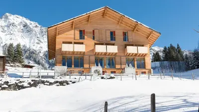 Chalet Roossi im Winter