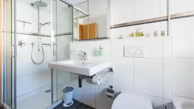Ein Badezimmer in der Unterkunft Chalet Sole