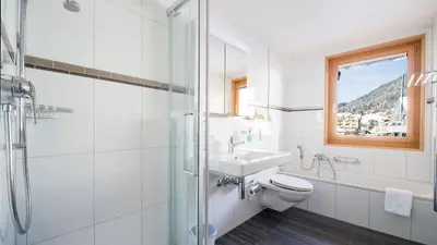 Ein Badezimmer in der Unterkunft Chalet Sole